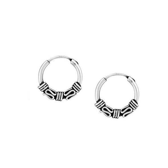 Balinese Hoop Earrings - Trendolla Jewelry