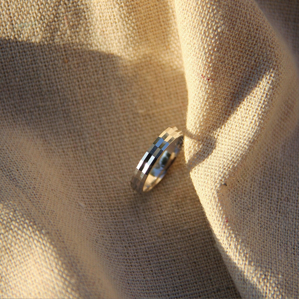 Titanium Wedding Band Ring